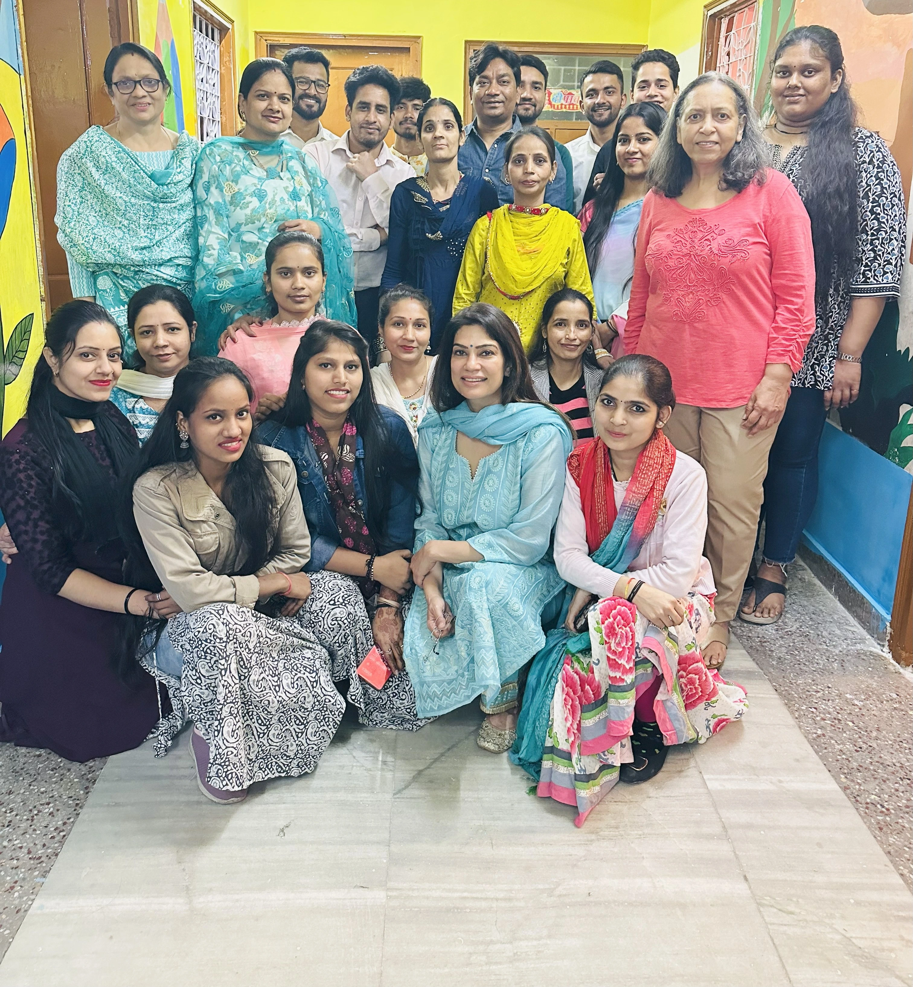 Children learning in classroom