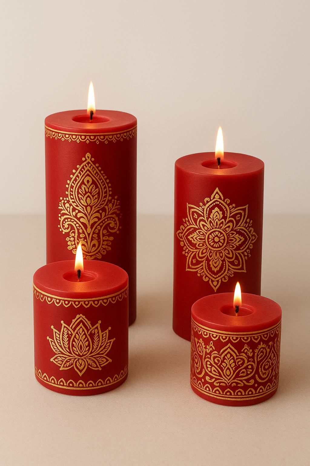 Designer Candle Set